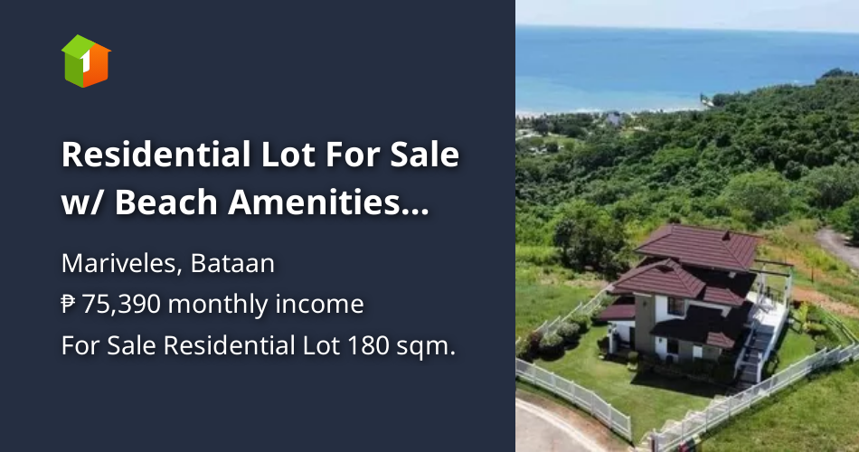 Residential Lot For Sale w/ Beach Amenities and Golf Course in Bataan