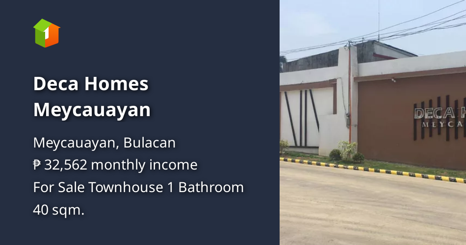 Deca Homes Meycauayan [House and Lot 🏘️] (December 2021) in Meycauayan