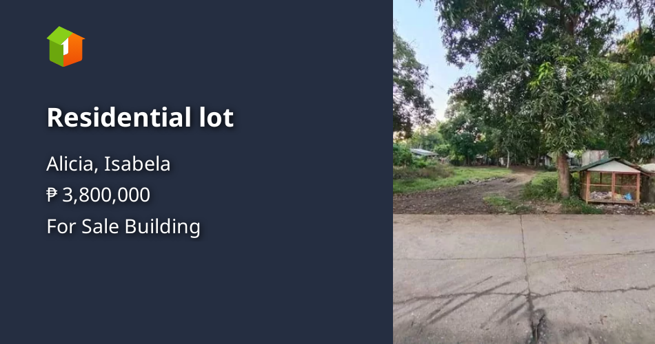 Residential lot Property 🏭] (May 2021) in Alicia, Isabela