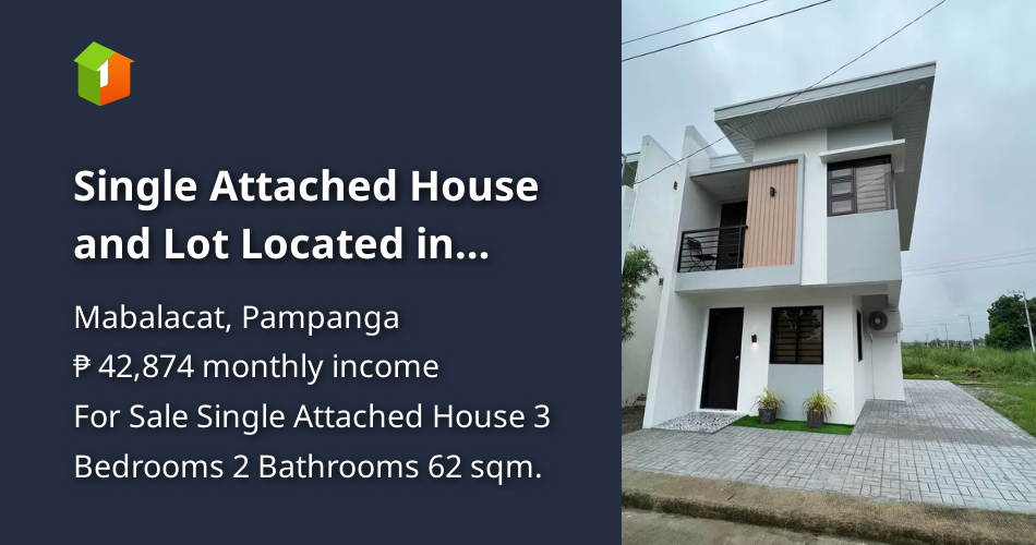 Single Attached House and Lot Located in Sapang Biabas, Mabalacat City