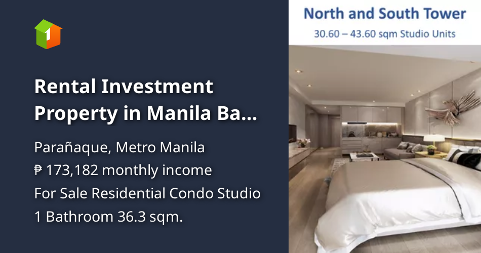 Rental Investment Property in Manila Bay City [Condo 🏙️] (August 2024) in Parañaque, Metro
