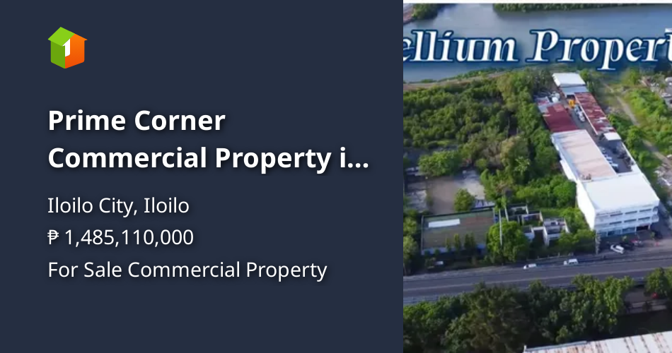 Prime Corner Commercial Property in Iloilo City Proper