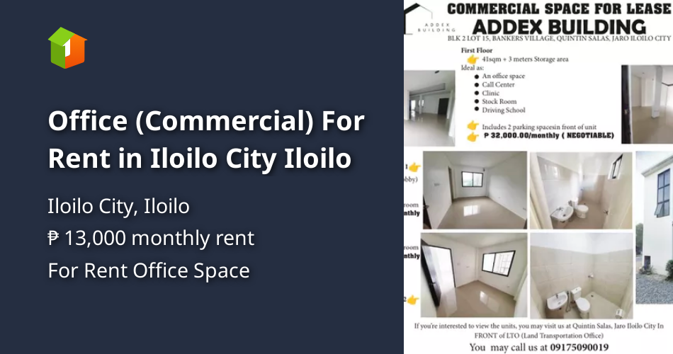 Office For Rent in Iloilo City Iloilo Property