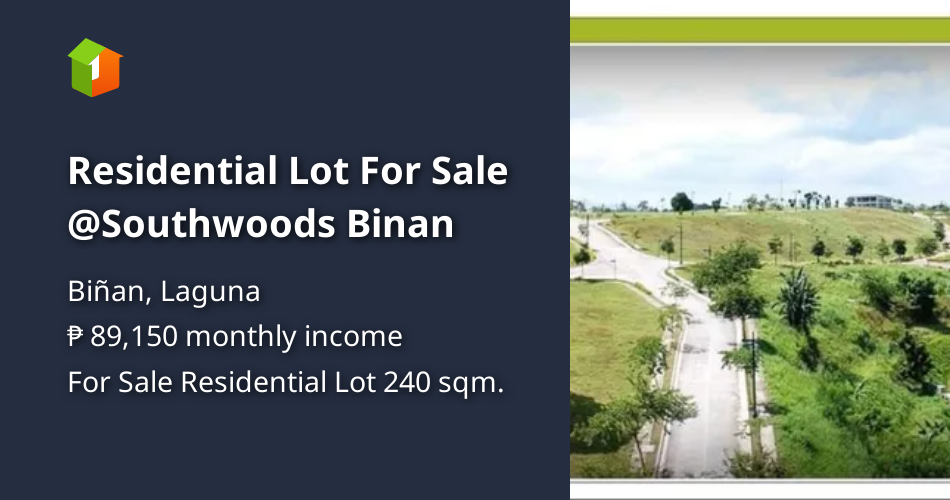 Residential Lot For Sale Southwoods Binan [Lots 🚜] (September 2024) in