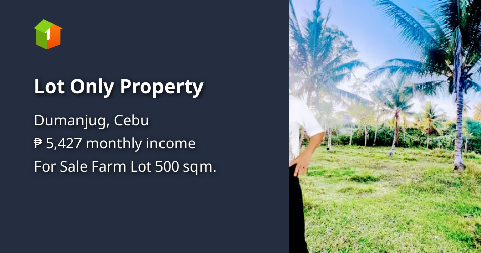 Lot Only Property [Lots 🚜] (July 2024) in Dumanjug, Cebu for sale