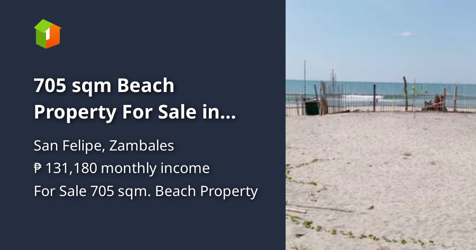 705 sqm Beach Property For Sale in Liwliwa San Felipe Zambales [Beach Property 🏖️] (September