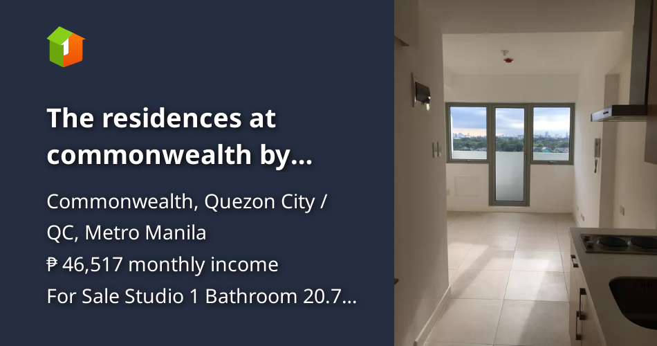 The residences at commonwealth by century [Condos 🏙️] (May 2021) in Commonwealth, Quezon City