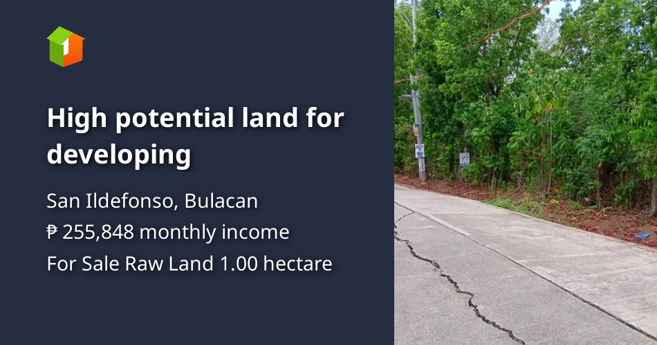 High potential land for developing [Lots 🚜] (April 2026) in San ...