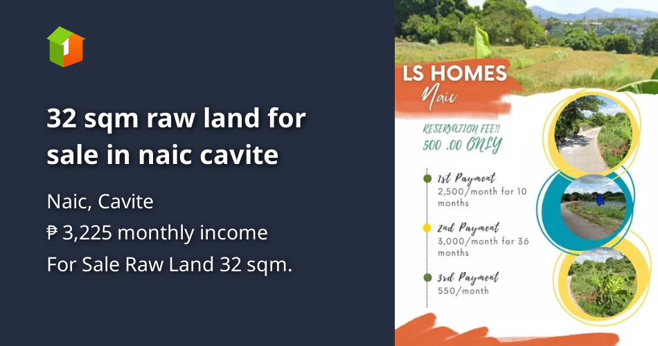 32 sqm raw land for sale in naic cavite [Lot 🚜] (December 2023) in Naic