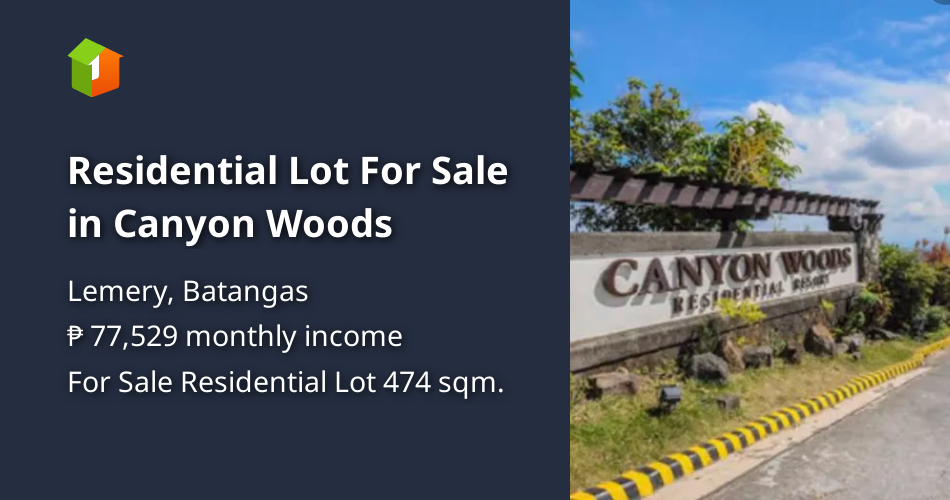 Residential Lot For Sale in Canyon Woods [Lot 🚜] (August 2024) in