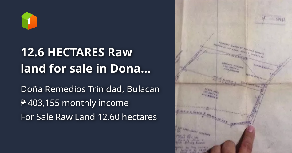 12.6 HECTARES Raw land for sale in Dona Remedios Trinidad Bulacan [Lot