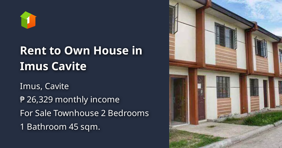 Rent to Own House in Imus Cavite [House and Lot 🏘️] (January 2021) in