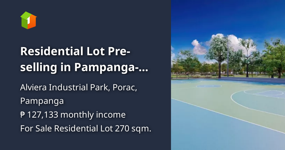 Residential Lot Preselling in Pampanga Versala Alviera by Alveo Land