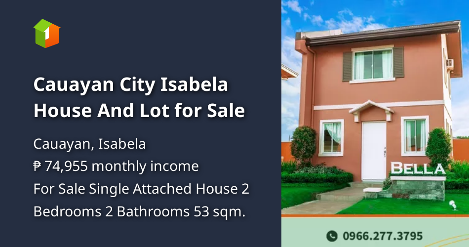 Cauayan City Isabela House And Lot for Sale [House and Lot 🏘️