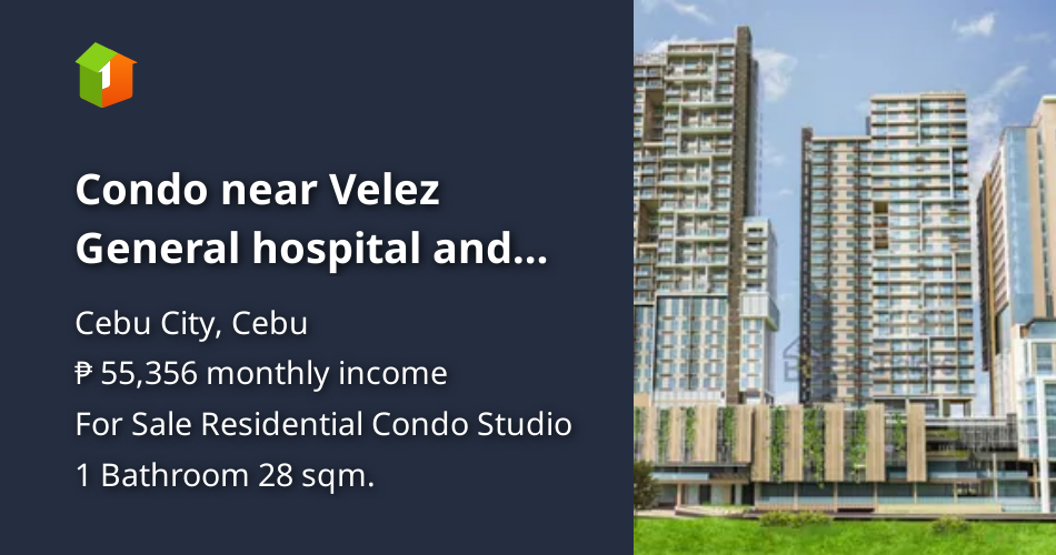 Condo near Velez General hospital and Cebu doctor Hospital [Condo 🏙️