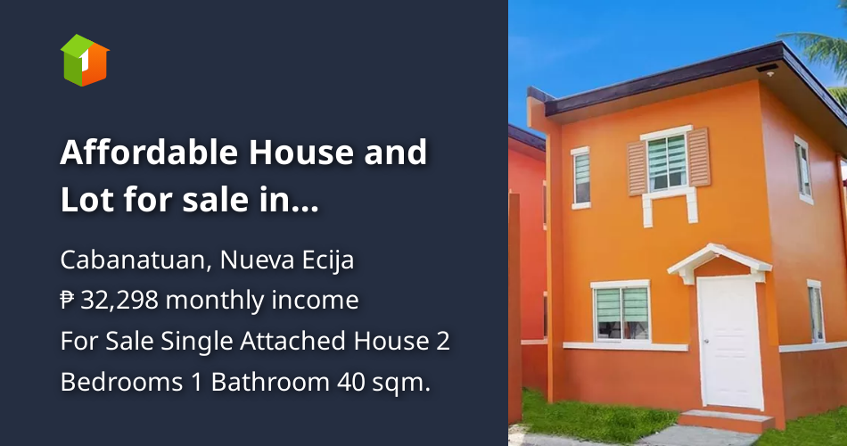 Affordable House and Lot for sale in Cabanatuan City [House and Lot 🏘️