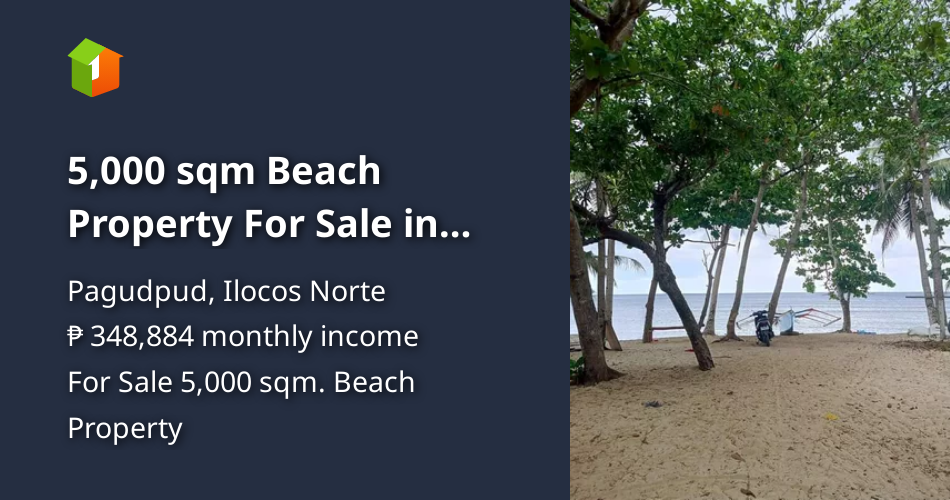 5,000 sqm Beach Property For Sale in Pagudpud Ilocos Norte [Beach ...