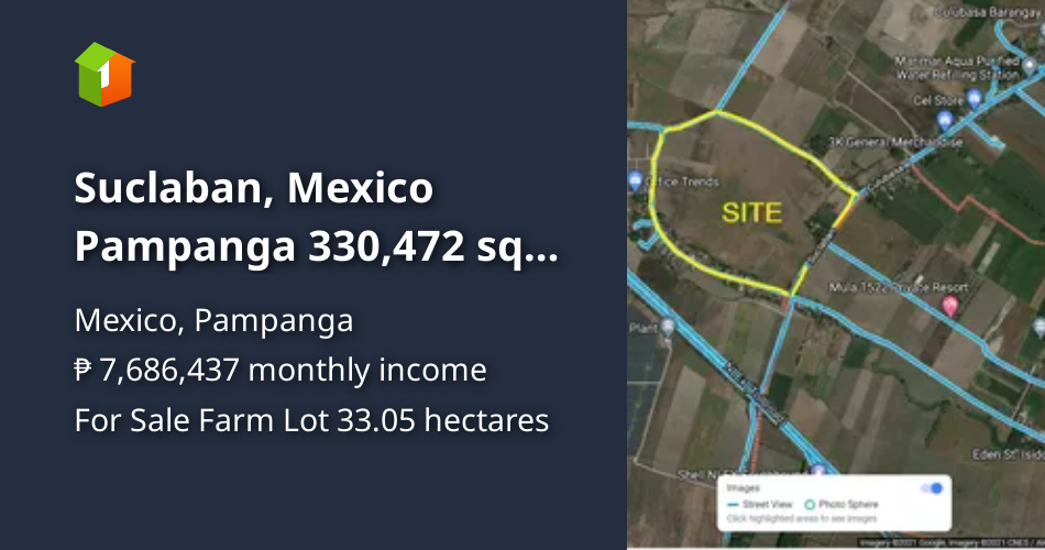 330,472 sqm Residential Farm For Sale in Mexico Pampanga [Lot 🚜] (December 2023) in Mexico