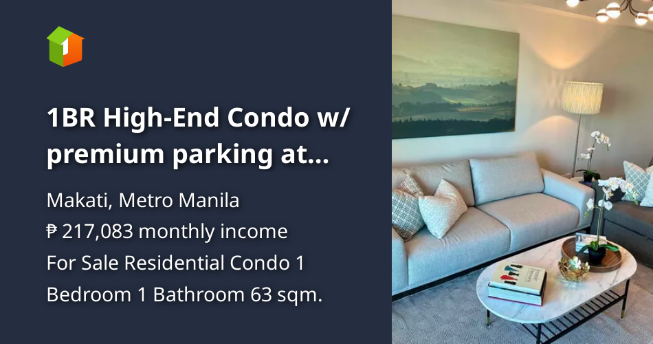 High End Condos With Parking Available