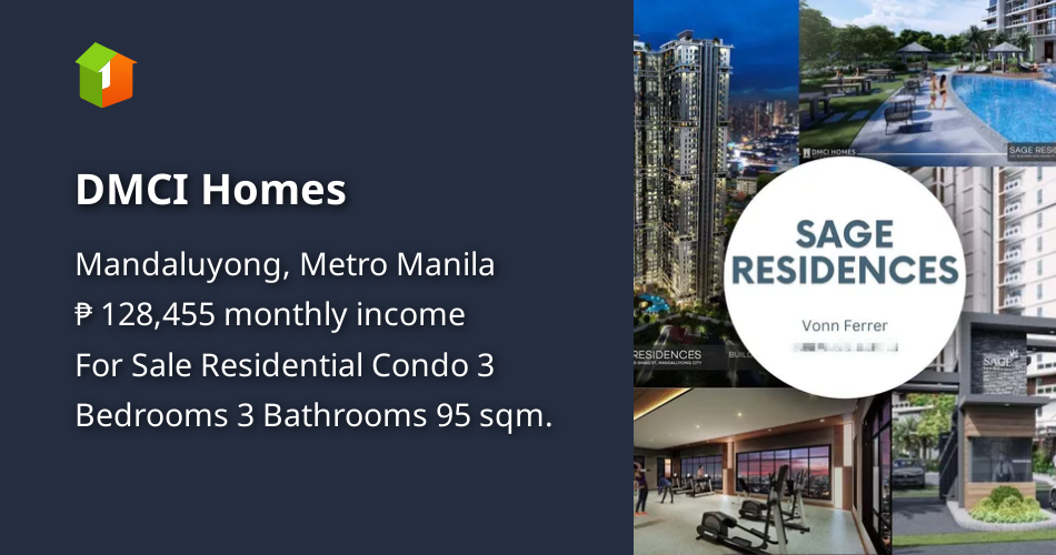 DMCI Homes [Condos 🏙️] (July 2023) in Mandaluyong, Metro Manila for sale