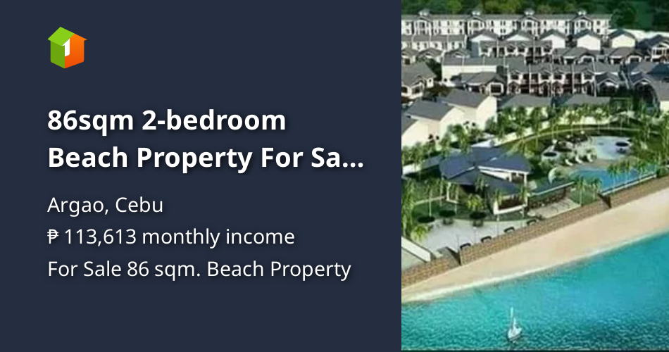 180 sqm 5bedroom Beach Property For Sale in Argao Cebu [Beach Property