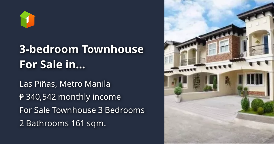 3bedroom Townhouse For Sale in Alabang,Daang Hari, Las Pinas [House