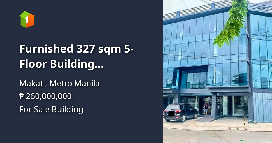 Furnished 327 sqm 5Floor Building For Sale By Owner Property 🏭