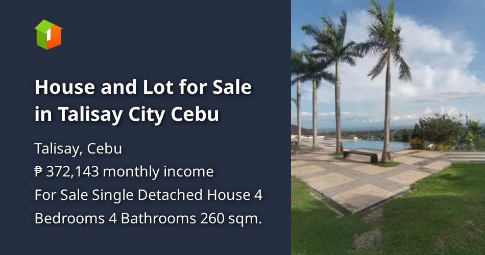 House and Lot for Sale in Talisay City Cebu [House and Lot 🏘️] (October