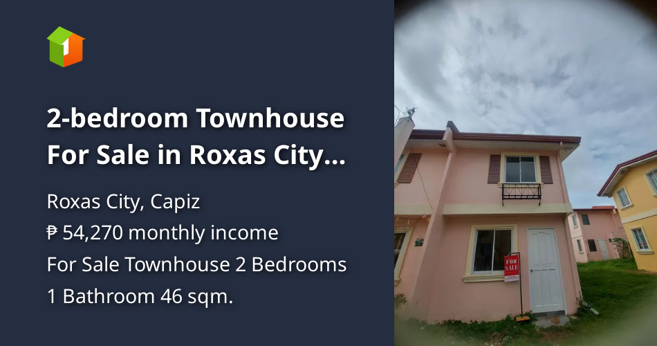 2bedroom Townhouse For Sale in Roxas City Capiz [House and Lot 🏘️