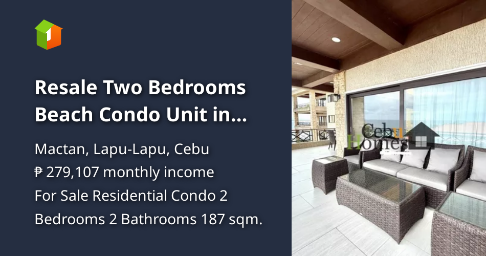 Photo inspiration: Beachside Condo Units For Sale Reference: Resale Two Bedrooms Beach Condo Unit In Coral Point Condos