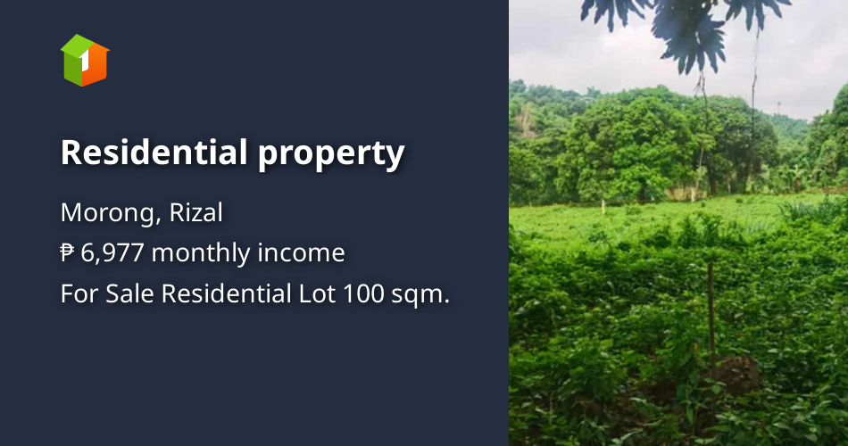 Residential property [Lots 🚜] (August 2024) in Morong, Rizal for sale