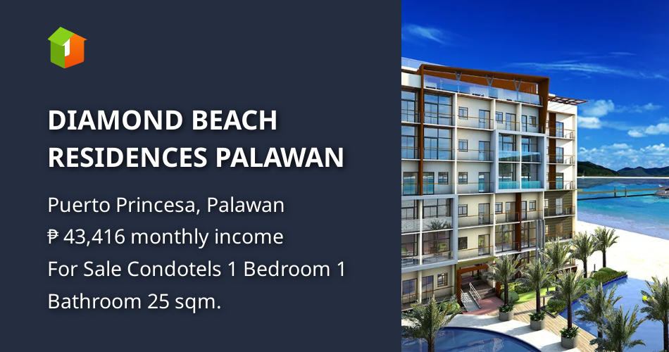 DIAMOND BEACH RESIDENCES PALAWAN [Condo 🏙️] (April 2023) in Puerto