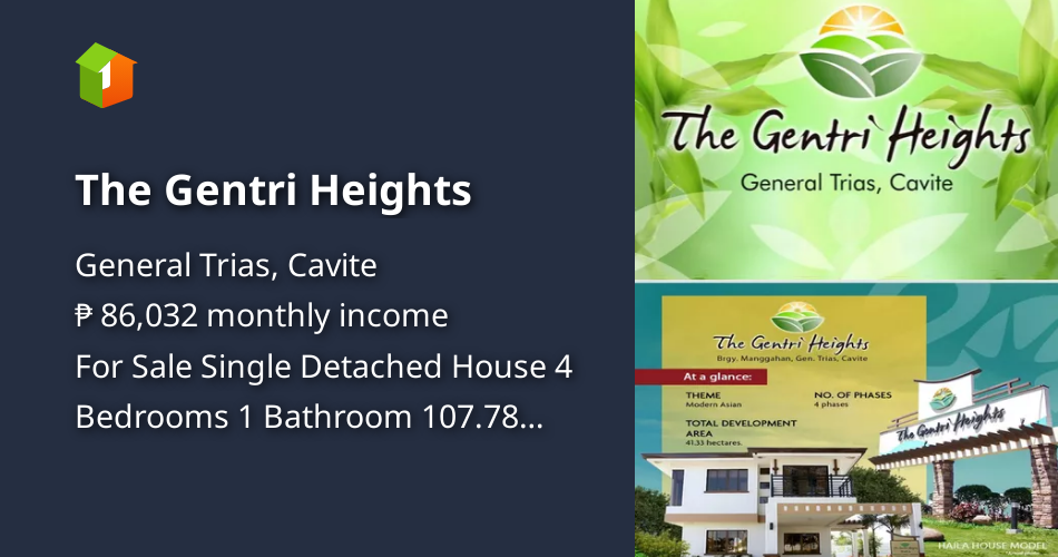 The Gentri Heights [House and Lot 🏘️] (October 2020) in General Trias