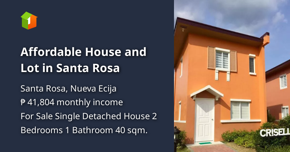 Affordable House and Lot in Santa Rosa [House and Lot 🏘️] (June 2021
