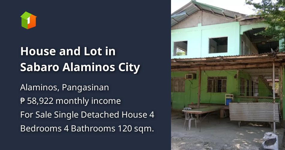 House and Lot in Sabaro Alaminos City [House and Lot 🏘️] (August 2024) in Alaminos, Pangasinan