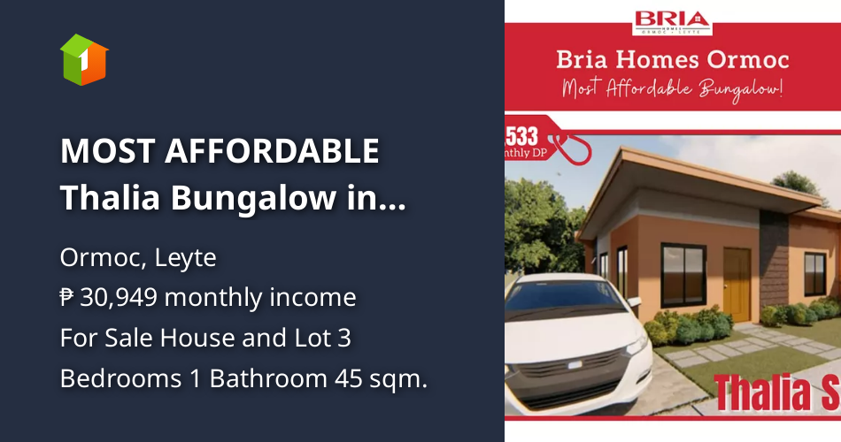 MOST AFFORDABLE Thalia Bungalow in Ormoc City [House and Lot 🏘️] (March