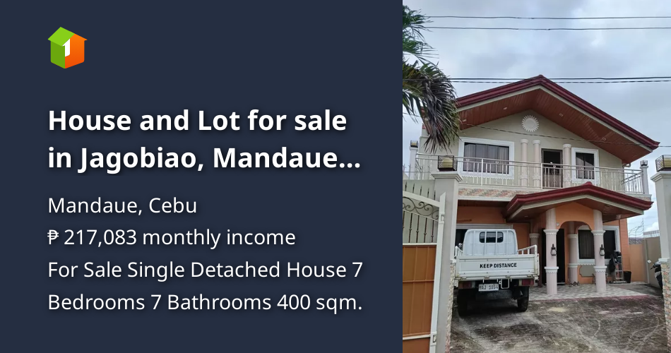 House and Lot for sale in Jagobiao, Mandaue City [House and Lot 🏘️