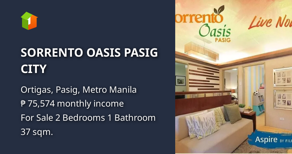 SORRENTO OASIS PASIG CITY [Condo 🏙️] (September 2021) in Ortigas, Pasig