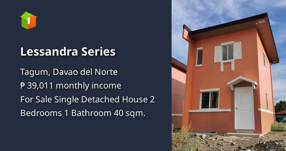 Lessandra Series [Houses and Lots 🏘️] (August 2021) in Tagum, Davao del ...