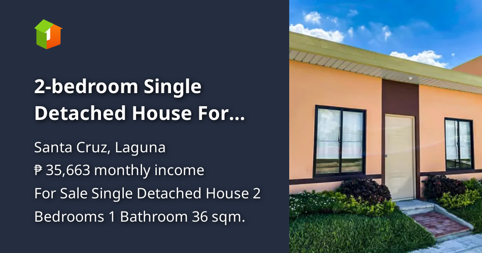2bedroom Single Detached House For Sale in Santa Cruz Laguna [House