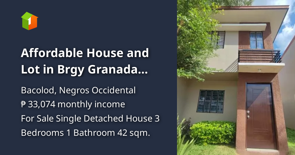 Affordable House and Lot in Brgy Granada Bacolod City Lumina Bacolod
