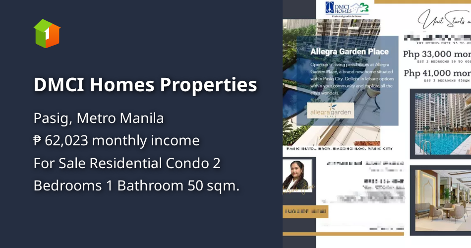 DMCI Homes Properties [Condos 🏙️] (October 2024) in Pasig, Metro Manila ...