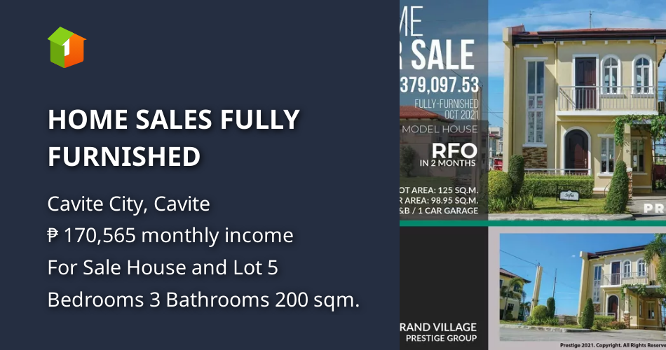 HOME SALES FULLY FURNISHED [House and Lot 🏘️] (May 2023) in Cavite City