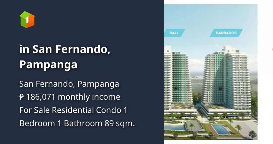 In San Fernando, Pampanga [Condo 🏙️] (September 2022) in San Fernando, Pampanga for sale