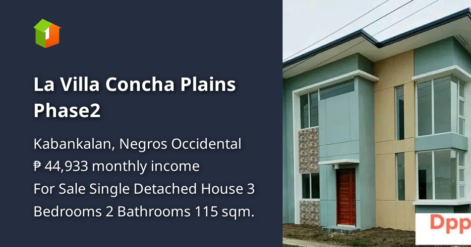 La Villa Concha Plains Phase2 [House and Lot 🏘️] (September 2023) in
