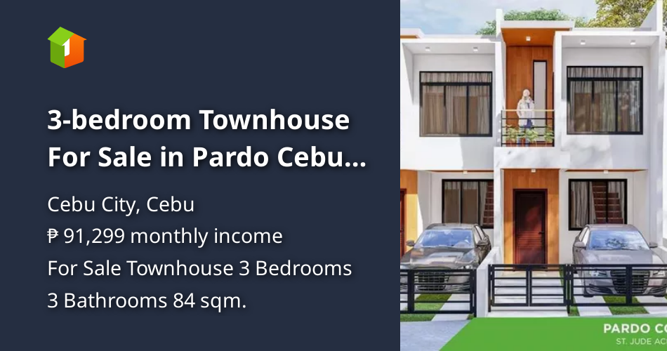 3bedroom Townhouse For Sale in Pardo Cebu City Cebu [House and Lot 🏘️