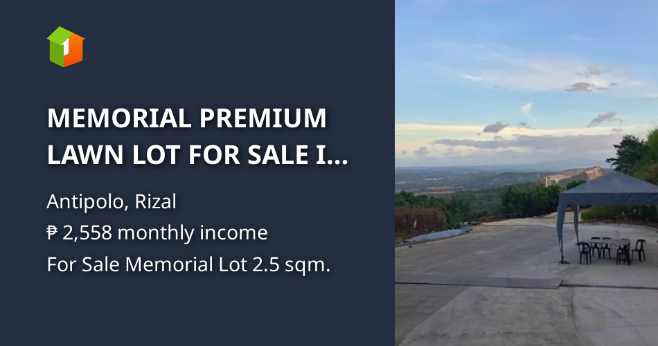 MEMORIAL PREMIUM LAWN LOT FOR SALE IN GOLDEN HAVEN MEMORIAL PARK ...