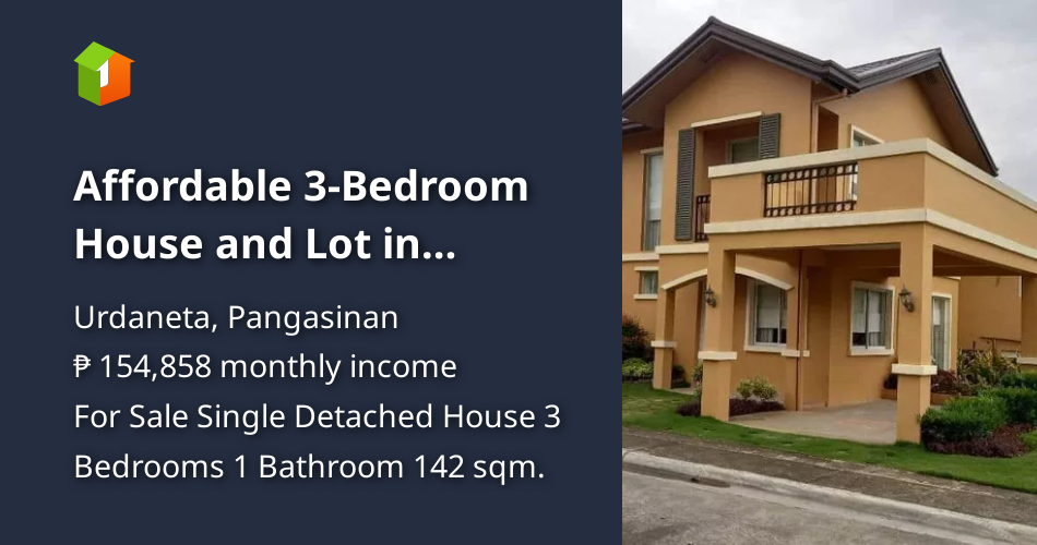 Affordable 3Bedroom House and Lot in [House and Lot 🏘️