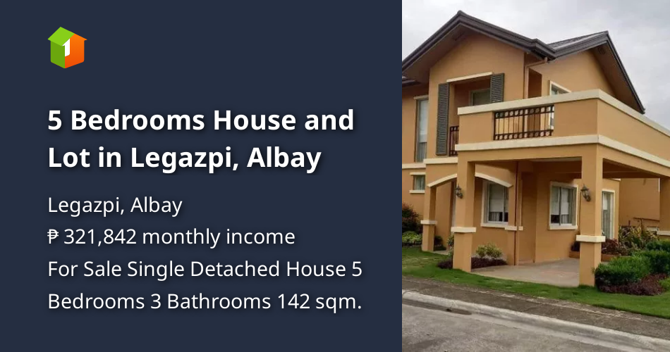 5 Bedrooms House and Lot in Legazpi, Albay [House and Lot 🏘️] (February