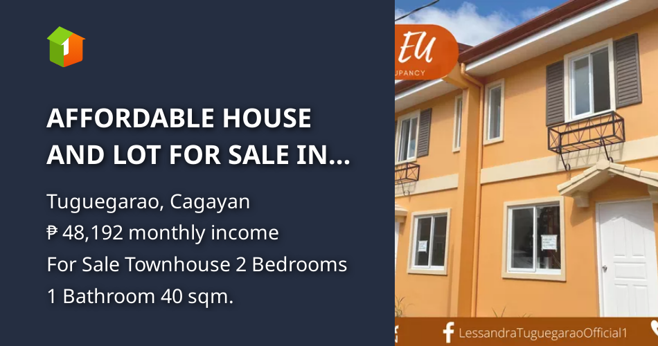 AFFORDABLE HOUSE AND LOT FOR SALE IN TUGUEGARAO CITY CAGAYAN [House and